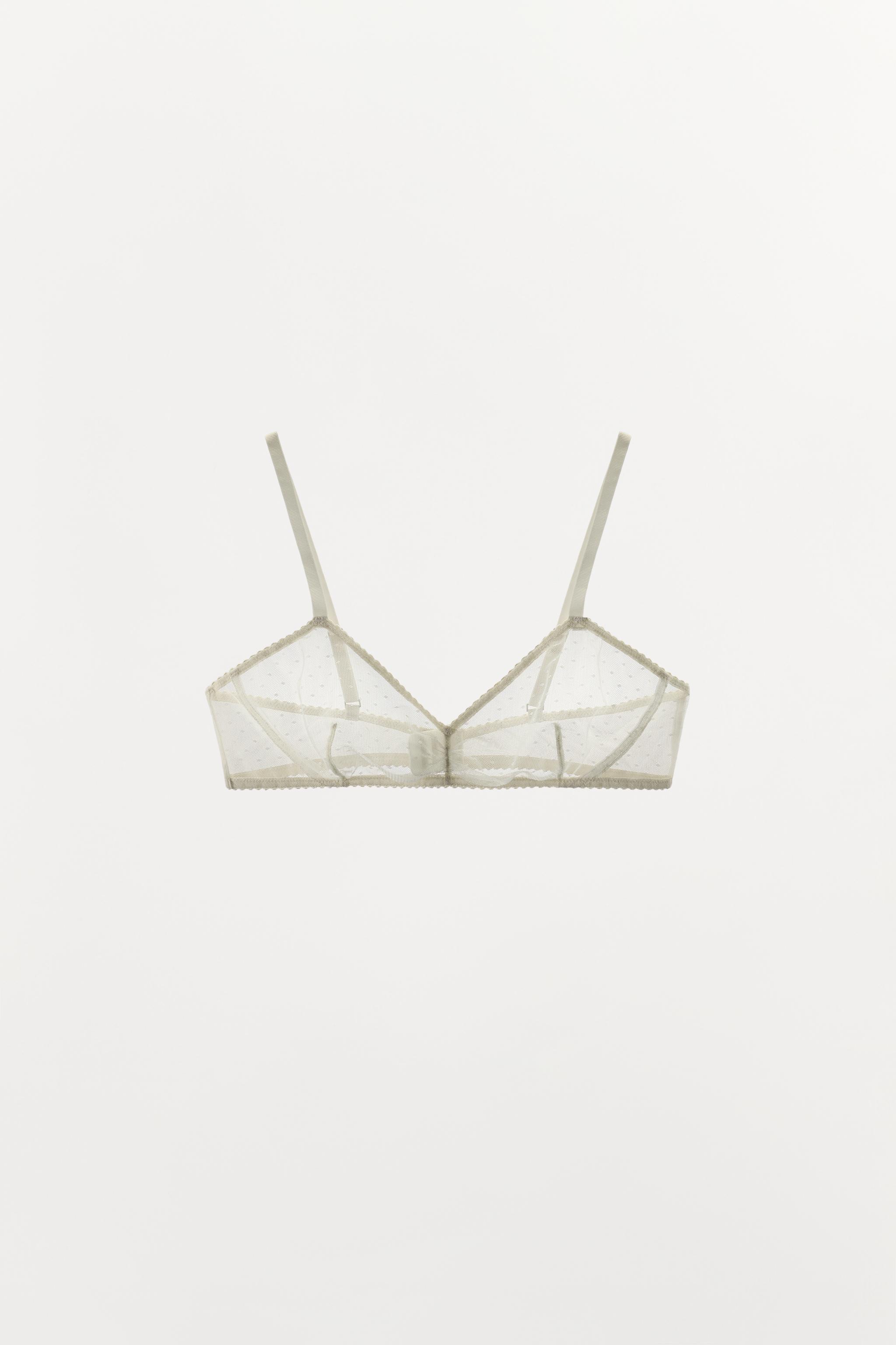 SOUTIEN-GORGE EN MESH À POIS